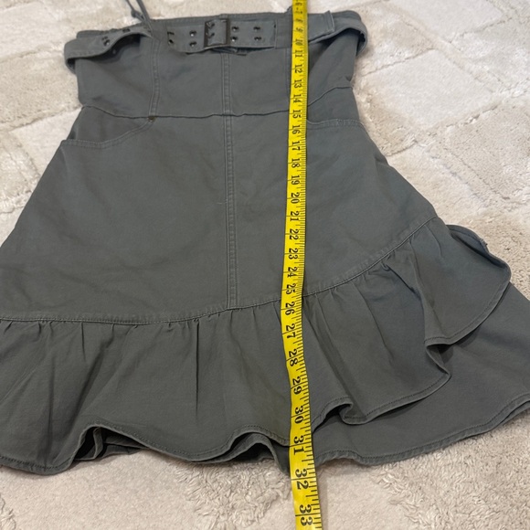 URBAN REVIVO GRAY MINI DRESS - Picture 11 of 13